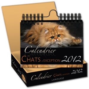 Larousse Calendrier 2012 Des Chats D'Exception : 52 Magnifiques Portraits De Chats De Race Pour Vous Accompagner Tout Au Long De L'Année 2012 - Publicité Larousse Calendrier 2012 Des Chats D'Exception : 52 Magnifiques Portraits De Chats De Race Pour Vous Accompagner Tout Au Long De L'Année 2012 - Publicité