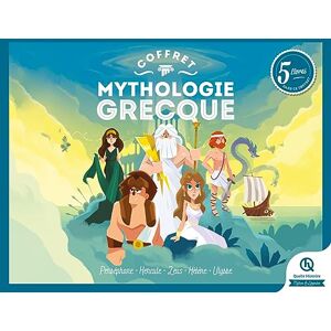 Patricia Crété Coffret Mythologie Grecque : 5 Livres - Publicité Patricia Crété Coffret Mythologie Grecque : 5 Livres - Publicité