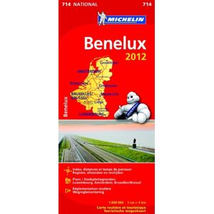 Benelux 11714 Carte ' National ' 2012 Michelin Kaart (Kaarten/cartes Michelin) - Publicité Benelux 11714 Carte ' National ' 2012 Michelin Kaart (Kaarten/cartes Michelin) - Publicité