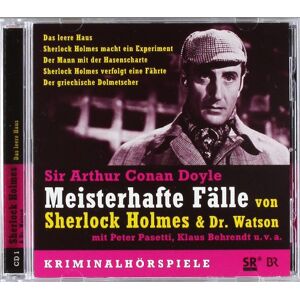Doyle, Arthur Conan Meisterhafte Fälle Von Sherlock Holmes Und Dr. Watson (3 Cd'S) - Publicité Doyle, Arthur Conan Meisterhafte Fälle Von Sherlock Holmes Und Dr. Watson (3 Cd'S) - Publicité
