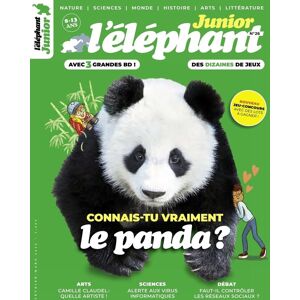 Collectif L'Eléphant Junior, N° 26. Connais-Tu Vraiment Le Panda ? - Publicité Collectif L'Eléphant Junior, N° 26. Connais-Tu Vraiment Le Panda ? - Publicité