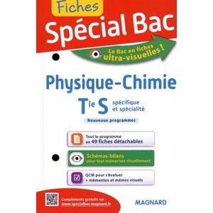 Christian Chablis Physique Chimie Terminale S : Spécifique Et Spécialité : Nouveaux Programmes - Publicité Christian Chablis Physique Chimie Terminale S : Spécifique Et Spécialité : Nouveaux Programmes - Publicité