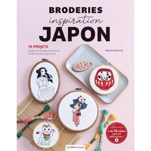 @bobinedelune Broderies Inspiration Japon : 19 Projets Autour Du Manga, De L'Animé Et De La Culture Japonaise - Publicité @bobinedelune Broderies Inspiration Japon : 19 Projets Autour Du Manga, De L'Animé Et De La Culture Japonaise - Publicité