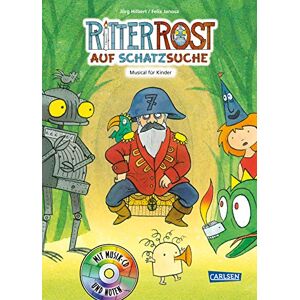 Jörg Hilbert Ritter Rost 15: Ritter Rost Auf Schatzsuche: Buch Mit Cd - Publicité Jörg Hilbert Ritter Rost 15: Ritter Rost Auf Schatzsuche: Buch Mit Cd - Publicité