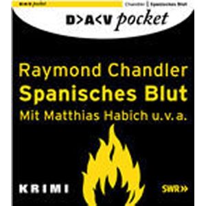 Raymond Chandler Spanisches Blut. Cd - Publicité Raymond Chandler Spanisches Blut. Cd - Publicité