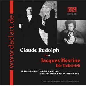 Jacques Mesrine Der Todestrieb. Cd . Autobiographie Eines Staatsfeindes - Publicité Jacques Mesrine Der Todestrieb. Cd . Autobiographie Eines Staatsfeindes - Publicité