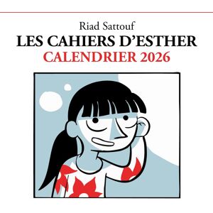 Les Cahiers D'Esther : Calendrier 2026 - Publicité Les Cahiers D'Esther : Calendrier 2026 - Publicité