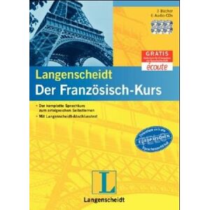 Sylvie Bernard Der Französisch-Kurs. Langenscheidt. 3 Bücher Mit 6 Audio-Cds - Publicité Sylvie Bernard Der Französisch-Kurs. Langenscheidt. 3 Bücher Mit 6 Audio-Cds - Publicité