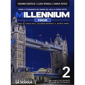 Millennium Focus. Per Le Scuole Superiori. Con E-Book. Con Espansione Online. Dalla Metà Del Seicento Alla Fine Dell'Ottocento (Vol. 2) - Publicité Millennium Focus. Per Le Scuole Superiori. Con E-Book. Con Espansione Online. Dalla Metà Del Seicento Alla Fine Dell'Ottocento (Vol. 2) - Publicité