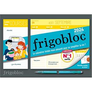 Play Bac Mini Frigobloc Hebdomadaire 2024-Calendrier D'Organisation Familiale/ Sem (Sept. 2023-Dec 2024) - Publicité Play Bac Mini Frigobloc Hebdomadaire 2024-Calendrier D'Organisation Familiale/ Sem (Sept. 2023-Dec 2024) - Publicité