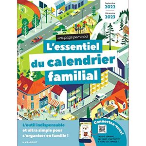 Marabout Grand Calendrier De La Famille : L'Essentiel ! : 16 Mois, Septembre 2022 À Décembre 2023 - Publicité Marabout Grand Calendrier De La Famille : L'Essentiel ! : 16 Mois, Septembre 2022 À Décembre 2023 - Publicité