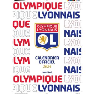 Calendrier Mural Olympique Lyonnais 2024 - Publicité Calendrier Mural Olympique Lyonnais 2024 - Publicité