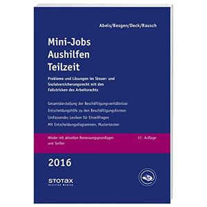Andreas Abels Mini-Jobs, Aushilfen, Teilzeit 2016 - Publicité