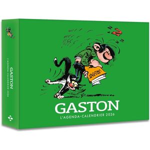 Gaston : L'Agenda-Calendrier 2026 - Publicité Gaston : L'Agenda-Calendrier 2026 - Publicité