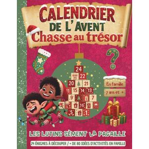 d’Emy, Les Trésors Calendrier De L’avent / Les Lutins Sèment La Pagaille !: Chasse Au Trésor Noel / Magie De Noël / Activites En Famille / Lutins Farceurs (Les Trésors De Noël) - Publicité d’Emy, Les Trésors Calendrier De L’avent / Les Lutins Sèment La Pagaille !: Chasse Au Trésor Noel / Magie De Noël / Activites En Famille / Lutins Farceurs (Les Trésors De Noël) - Publicité