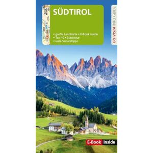 Manuela Blisse Go Vista: Reiseführer Südtirol: Mit Faltkarte Und E-Book Inside - Publicité Manuela Blisse Go Vista: Reiseführer Südtirol: Mit Faltkarte Und E-Book Inside - Publicité