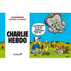 Lydia Guirous Charlie Hebdo : Calendrier Perpétuel 52 Semaines - Publicité Lydia Guirous Charlie Hebdo : Calendrier Perpétuel 52 Semaines - Publicité