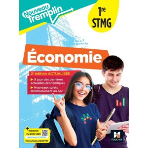 Régine Aidemoy Nouveau Tremplin - Économie - 1re Stmg - Éd. 2025 - Livre Élève - Publicité Régine Aidemoy Nouveau Tremplin - Économie - 1re Stmg - Éd. 2025 - Livre Élève - Publicité
