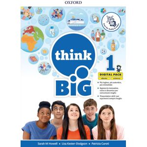 Think Big 1. Student'S Book-Workbook + Magazine & Extra Book Con Qr Code + 5 Ereade. Per La Scuola Media. Con E-Book. Con Espansione Online (Vol. 1) - Publicité Think Big 1. Student'S Book-Workbook + Magazine & Extra Book Con Qr Code + 5 Ereade. Per La Scuola Media. Con E-Book. Con Espansione Online (Vol. 1) - Publicité