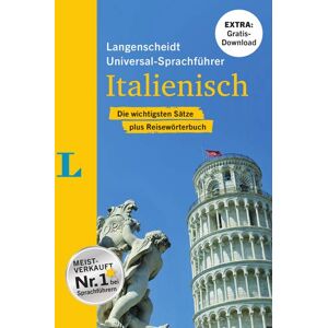 Redaktion Langenscheidt Langenscheidt Universal-Sprachführer Italienisch - Buch Inklusive E-Book Zum Thema Essen & Trinken: Die Wichtigsten Sätze Plus Reisewörterbuch - Publicité Redaktion Langenscheidt Langenscheidt Universal-Sprachführer Italienisch - Buch Inklusive E-Book Zum Thema Essen & Trinken: Die Wichtigsten Sätze Plus Reisewörterbuch - Publicité