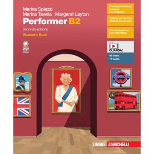 Performer B2. Student'S Book-Workbook. Per Le Scuole Superiori. Con E-Book. Con Espansione Online - Publicité Performer B2. Student'S Book-Workbook. Per Le Scuole Superiori. Con E-Book. Con Espansione Online - Publicité