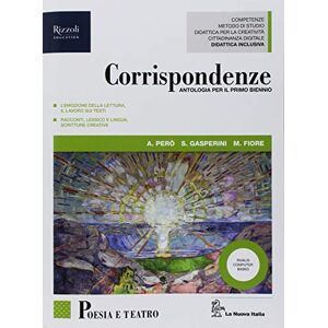 Corrispondenze. Poesia, Teatro, Origini Della Letteratura. Per Le Scuole Superiori. Con Ebook. Con Espansione Online - Publicité Corrispondenze. Poesia, Teatro, Origini Della Letteratura. Per Le Scuole Superiori. Con Ebook. Con Espansione Online - Publicité