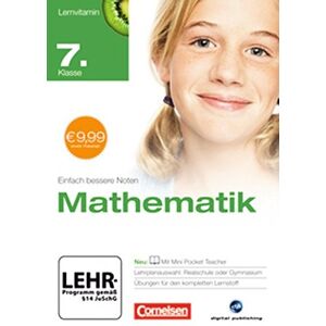 Cornelsen Lernvitamin - Mathematik 7. Klasse (Für Realschule Und Gymnasium) - Publicité Cornelsen Lernvitamin - Mathematik 7. Klasse (Für Realschule Und Gymnasium) - Publicité