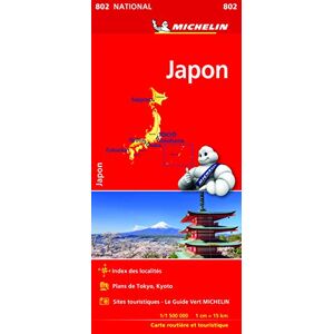 Carte National Japon Michelin (Cartes (13470)) - Publicité Carte National Japon Michelin (Cartes (13470)) - Publicité