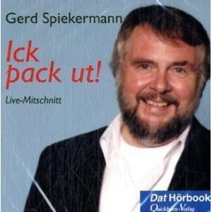 Gerd Spiekermann Ick Pack Ut!: Live-Mitschnitt - Publicité Gerd Spiekermann Ick Pack Ut!: Live-Mitschnitt - Publicité