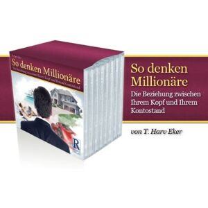 T. Harv Eker So Denken Millionäre, 7 Audio-Cds + 1 Bonus-Cd - Publicité T. Harv Eker So Denken Millionäre, 7 Audio-Cds + 1 Bonus-Cd - Publicité