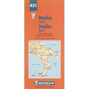 Michelin Travel Publications Michelin Karten, Bl.564 : Molise, Kampanien, Apulien, Basilikata, Kalabrien (Michelin Map No. 431) - Publicité Michelin Travel Publications Michelin Karten, Bl.564 : Molise, Kampanien, Apulien, Basilikata, Kalabrien (Michelin Map No. 431) - Publicité