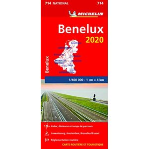 Carte Michelin Benelux 2020 - Publicité Carte Michelin Benelux 2020 - Publicité