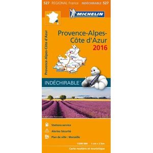 Collectif Michelin Provence Alpes Cote D'Azur 17527 Carte Michelin Kaart 2016 - Publicité Collectif Michelin Provence Alpes Cote D'Azur 17527 Carte Michelin Kaart 2016 - Publicité