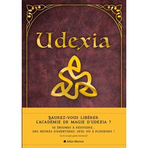 Albin Michel Udexia : Livre Escape Game Interactif - Publicité Albin Michel Udexia : Livre Escape Game Interactif - Publicité