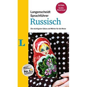 Redaktion Langenscheidt Langenscheidt Sprachführer Russisch - Buch Inklusive E-Book Zum Thema Essen & Trinken: Die Wichtigsten Sätze Und Wörter Für Die Reise - Publicité Redaktion Langenscheidt Langenscheidt Sprachführer Russisch - Buch Inklusive E-Book Zum Thema Essen & Trinken: Die Wichtigsten Sätze Und Wörter Für Die Reise - Publicité