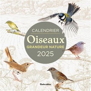 Guilhem Lesaffre Oiseaux Grandeur Nature : Calendrier Mural 2025 - Publicité Guilhem Lesaffre Oiseaux Grandeur Nature : Calendrier Mural 2025 - Publicité