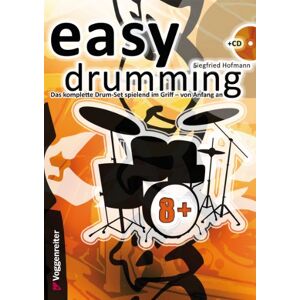 Siegfried Hofmann Easy Drumming. Inkl. Cd: Das Komplette Drum-Set Spielend Im Griff - Von Anfang An - Publicité Siegfried Hofmann Easy Drumming. Inkl. Cd: Das Komplette Drum-Set Spielend Im Griff - Von Anfang An - Publicité