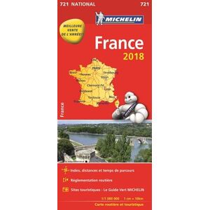Carte France Michelin 208 - Publicité Carte France Michelin 208 - Publicité