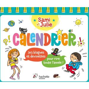 Sandra Lebrun Calendrier Sami Et Julie : 365 Blagues Et Devinettes Pour Rire Toute L'Année ! - Publicité Sandra Lebrun Calendrier Sami Et Julie : 365 Blagues Et Devinettes Pour Rire Toute L'Année ! - Publicité