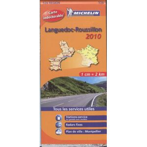 Languedoc Roussillon 17526 Carte Michelin Kaart 2010 (Kaarten/cartes Michelin) - Publicité Languedoc Roussillon 17526 Carte Michelin Kaart 2010 (Kaarten/cartes Michelin) - Publicité