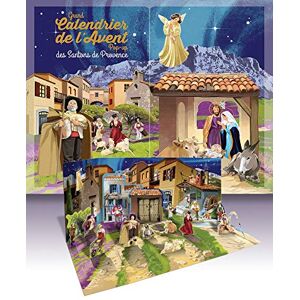 Grand Calendrier De L'Avent Pop-Up Des Santons De Provence - Publicité Grand Calendrier De L'Avent Pop-Up Des Santons De Provence - Publicité
