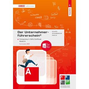 Benjamin Skolik Der Unternehmerführerschein (R) - Entrepreneur'S Skills Certificate, Modul A + E-Book: Curriculum 2025 - Publicité Benjamin Skolik Der Unternehmerführerschein (R) - Entrepreneur'S Skills Certificate, Modul A + E-Book: Curriculum 2025 - Publicité