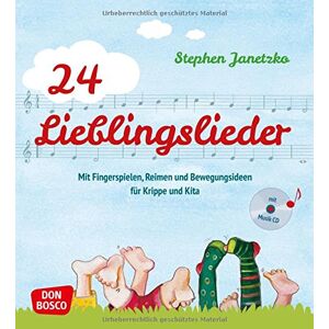 Stephen Janetzko 24 Lieblingslieder, Mit Audio-Cd: Mit Fingerspielen, Reimen Und Bewegungsideen Für Krippe Und Kita - Publicité Stephen Janetzko 24 Lieblingslieder, Mit Audio-Cd: Mit Fingerspielen, Reimen Und Bewegungsideen Für Krippe Und Kita - Publicité