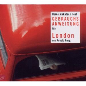 Roland Reng Gebrauchsanweisung Für London, 2 Audio-Cds - Publicité Roland Reng Gebrauchsanweisung Für London, 2 Audio-Cds - Publicité