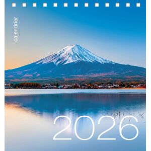 Calendrier De Table 2026 : Sommets - Publicité Calendrier De Table 2026 : Sommets - Publicité