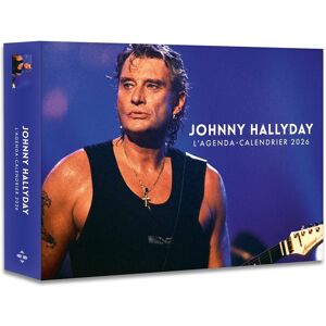 Agenda : Calendrier Johnny Hallyday 2026 - Publicité Agenda : Calendrier Johnny Hallyday 2026 - Publicité