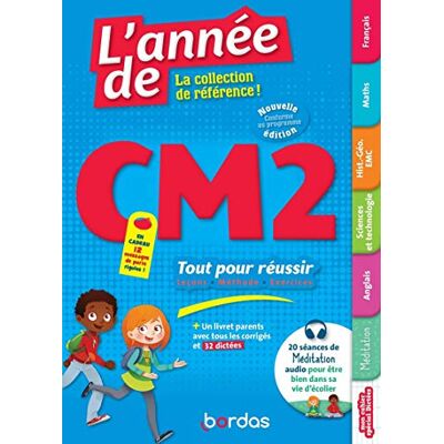 Collectif L'Année De Cm2 : Tout Pour Réussir, Leçons, Méthode, Exercices : Conforme Au Programme - Publicité Collectif L'Année De Cm2 : Tout Pour Réussir, Leçons, Méthode, Exercices : Conforme Au Programme - Publicité