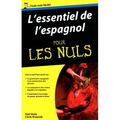 Gail Stein L'Essentiel De L'Espagnol Pour Les Nuls - Publicité Gail Stein L'Essentiel De L'Espagnol Pour Les Nuls - Publicité