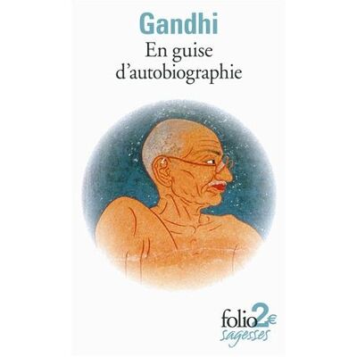 M Gandhi En Guise D'Autobiographie - Publicité M Gandhi En Guise D'Autobiographie - Publicité