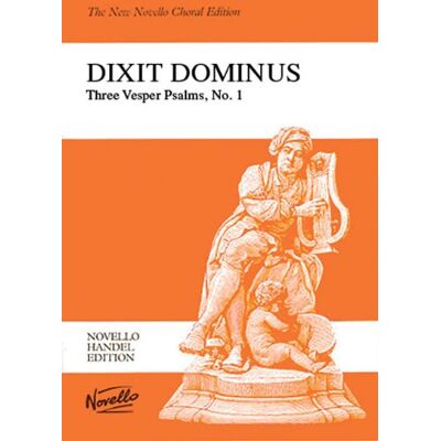 Various G.F. Handel Dixit Dominus (Vocal Score) Alto (Novello Handel Editons) - Publicité Various G.F. Handel Dixit Dominus (Vocal Score) Alto (Novello Handel Editons) - Publicité